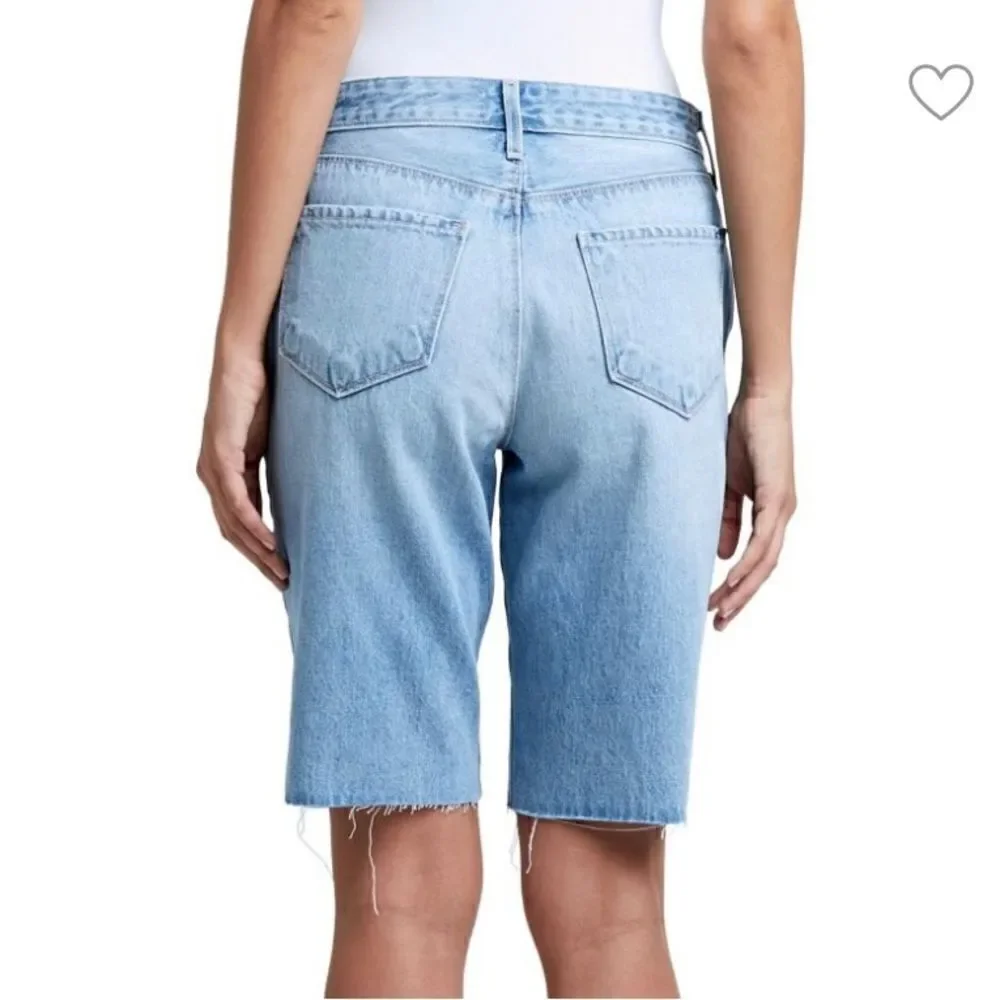 L’Agence NWT Taylor High Rise Denim Short- sz 24